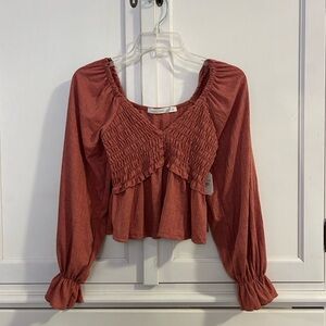 Altar'd State Dusty Rose Blouse